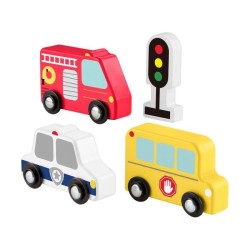 FISHER-PRICE Asst véhicules a pousser pack 5 - JCY32