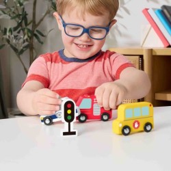 FISHER-PRICE Asst véhicules a pousser pack 5 - JCY32