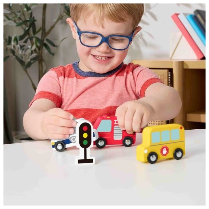 FISHER-PRICE Asst véhicules a pousser pack 5 - JCY32 FISHER-PRICE Asst véhicules a pousser pack 5 - JCY32