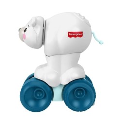 Fisher-Price - Ours polaire a poursuivre - Jouet d'éveil pour bébé