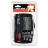 Kit de tournevis a cliquet - BLACK+DECKER - A7062-XJ - avec 39 accesso
