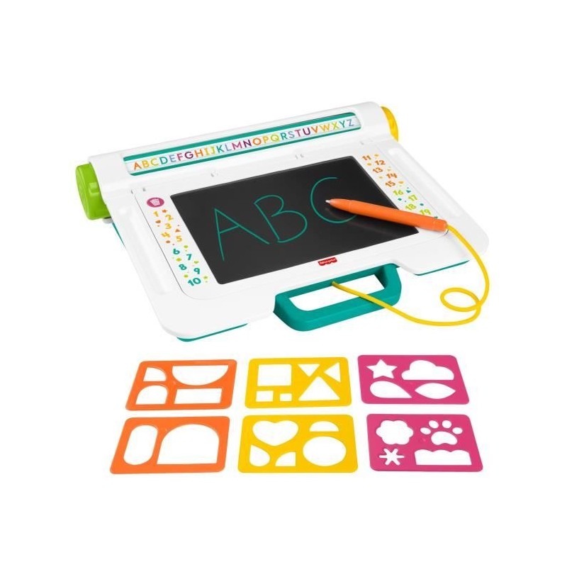 Fisher-Price - Bureau Apprentissage et Dessin - Tablette écriture - F Fisher-Price - Bureau Apprentissage et Dessin - Tablette écriture - F