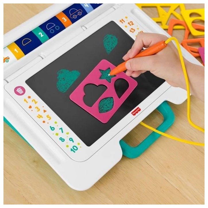 Fisher-Price - Bureau Apprentissage et Dessin - Tablette écriture - Fisher-Price - JDL70