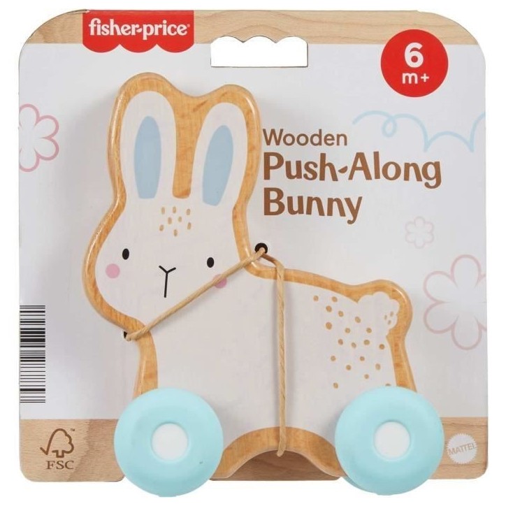 LAPIN A POUSSER EN BOIS