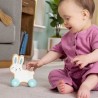 LAPIN A POUSSER EN BOIS
