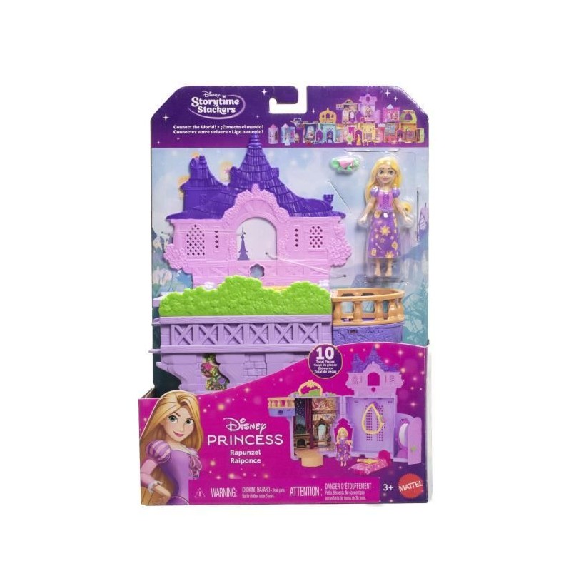 Disney - La Tour de Raiponce - Histoires a Empiler - Coffret avec poup Disney - La Tour de Raiponce - Histoires a Empiler - Coffret avec poup