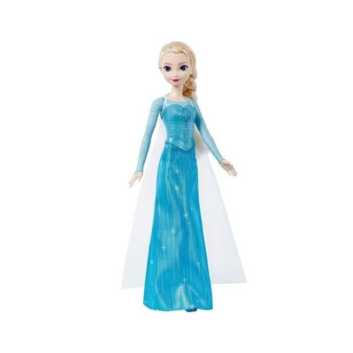 Disney-La Reine Des Neiges-Elsa Poupée Chantante-Chanson En 4 Langues - 3 ans+- JDX48 Disney-La Reine Des Neiges-Elsa Poupée Chantante-Chanson En 4 Langues - 3 ans+- JDX48