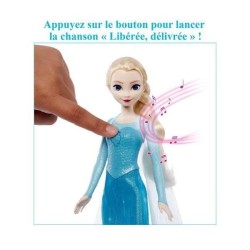 Disney-La Reine Des Neiges-Elsa Poupée Chantante-Chanson En 4 Langues