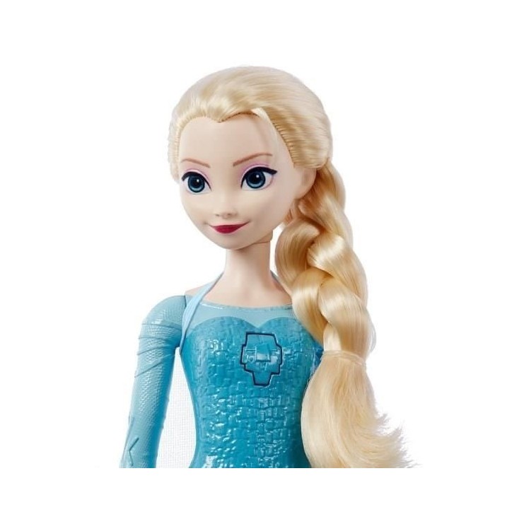 Disney-La Reine Des Neiges-Elsa Poupée Chantante-Chanson En 4 Langues - 3 ans+- JDX48 Disney-La Reine Des Neiges-Elsa Poupée Chantante-Chanson En 4 Langues - 3 ans+- JDX48