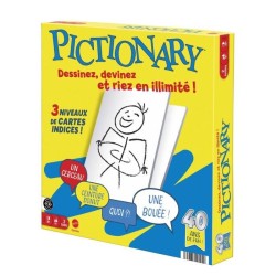 Pictionary-Jeu De Société Familial Pour Enfants Et Adultes - 8 ans+-