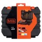 Coffret perçage vissage - BLACK+DECKER - A7188-XJ - 50 accessoires - forets, embouts, douilles