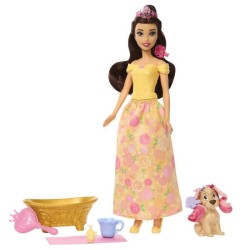 Disney - Coffret Princesse Belle et son chien a toiletter - Avec baign