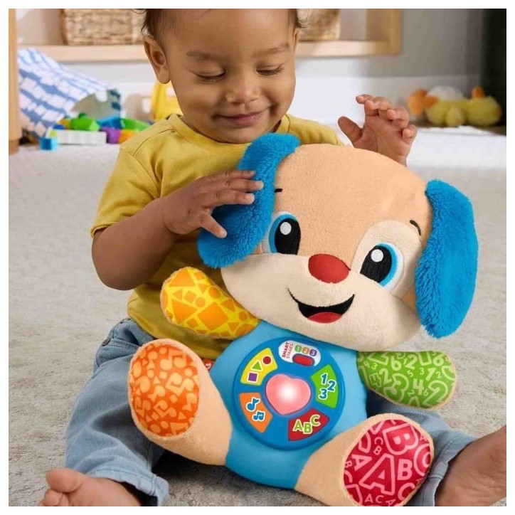 Fisher-Price-Rires Et Éveil-Puppy Éveil Progressif-Peluche Musicale JFD20