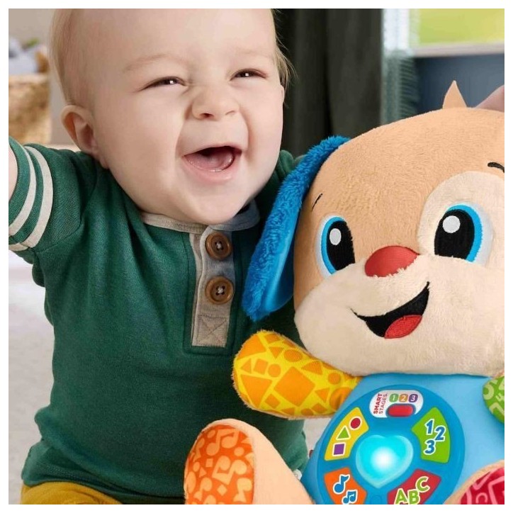 Fisher-Price-Rires Et Éveil-Puppy Éveil Progressif-Peluche Musicale JFD20