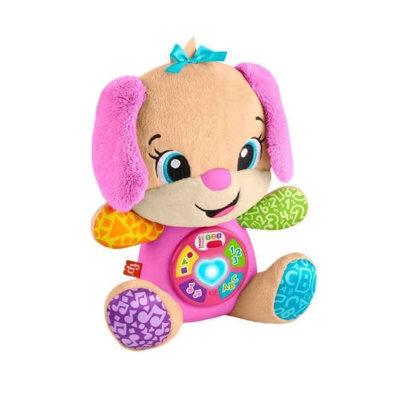 Fisher-Price-Rires Et Éveil-Sis Éveil Progressif-Peluche Musicale JF Fisher-Price-Rires Et Éveil-Sis Éveil Progressif-Peluche Musicale JF
