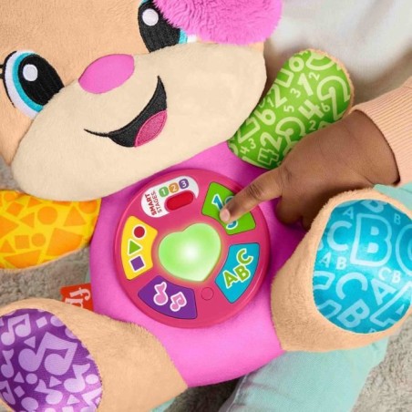 Fisher-Price-Rires Et Éveil-Sis Éveil Progressif-Peluche Musicale JFD31