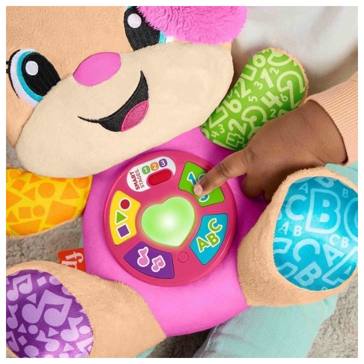 Fisher-Price-Rires Et Éveil-Sis Éveil Progressif-Peluche Musicale JFD31