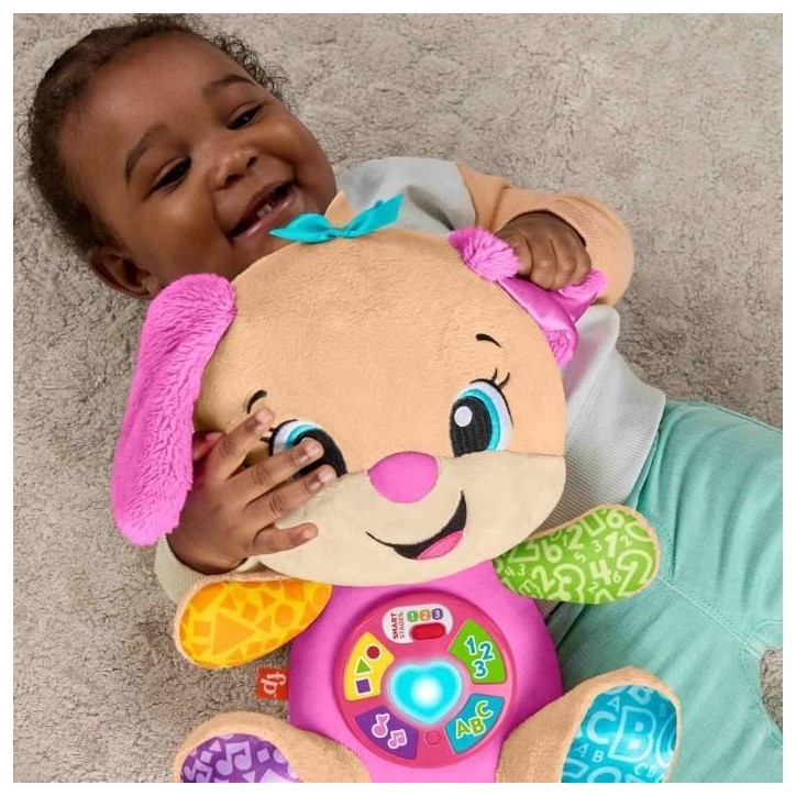 Fisher-Price-Rires Et Éveil-Sis Éveil Progressif-Peluche Musicale JFD31