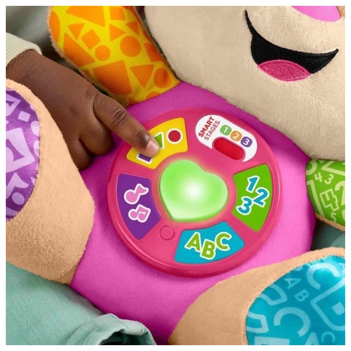 Fisher-Price-Rires Et Éveil-Sis Éveil Progressif-Peluche Musicale JFD31