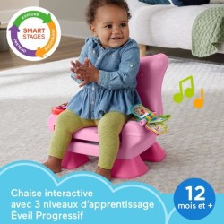 Fisher-Price - Éveil Progressif Rires et Évei l- Chaise électroniqu