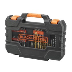 Coffret perçage vissage - BLACK+DECKER - A7231-XJ - 76 Accessoires -