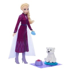 Disney La Reine des Neiges - Coffret Elsa et l'Ourson - 4 accessoires