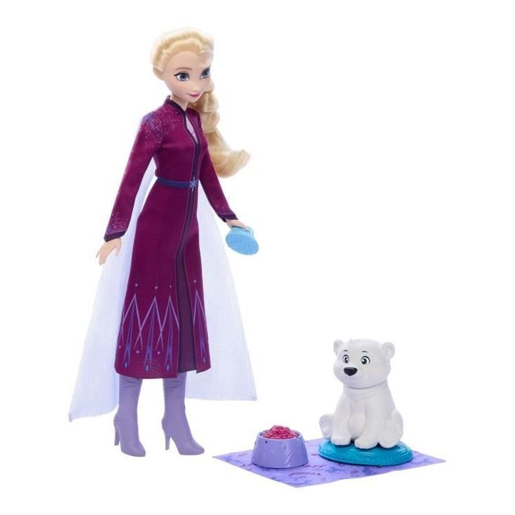 Disney La Reine des Neiges - Coffret Elsa et l'Ourson - 4 accessoires - Disney Frozen - JFG16 Disney La Reine des Neiges - Coffret Elsa et l'Ourson - 4 accessoires - Disney Frozen - JFG16
