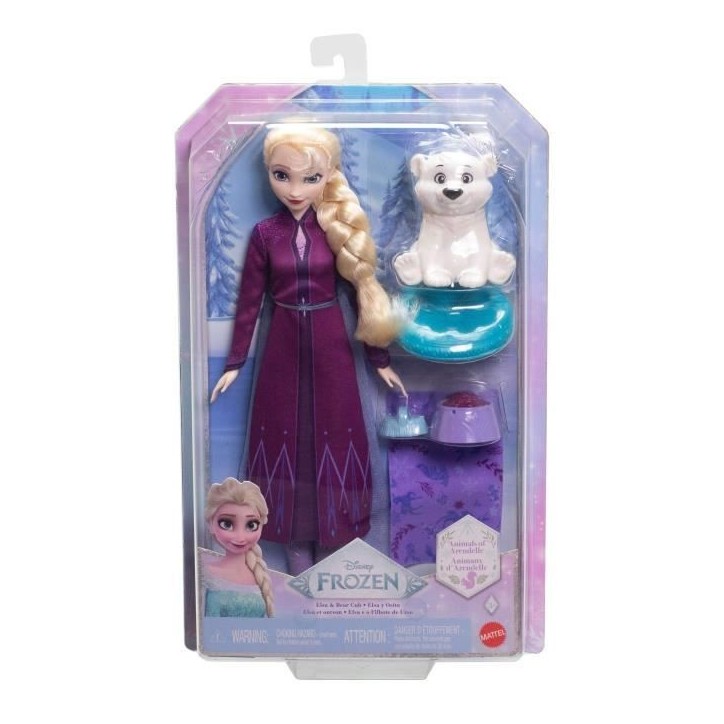 Disney La Reine des Neiges - Coffret Elsa et l'Ourson - 4 accessoires - Disney Frozen - JFG16 Disney La Reine des Neiges - Coffret Elsa et l'Ourson - 4 accessoires - Disney Frozen - JFG16