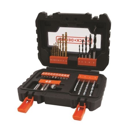 Coffret perçage et vissage - BLACK+DECKER - A7233-XJ - 31 accessoires