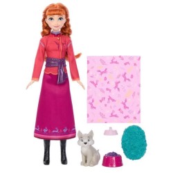 Disney La Reine des Neiges - Coffret Anna et le Louveteau - 4 accesso