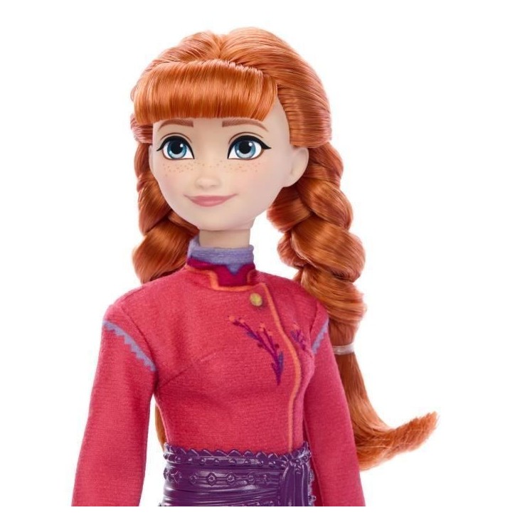 Disney La Reine des Neiges - Coffret Anna et le Louveteau - 4 accessoires - Disney Frozen - JFG17