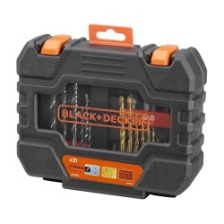 Coffret perçage et vissage - BLACK+DECKER - A7233-XJ - 31 accessoires
