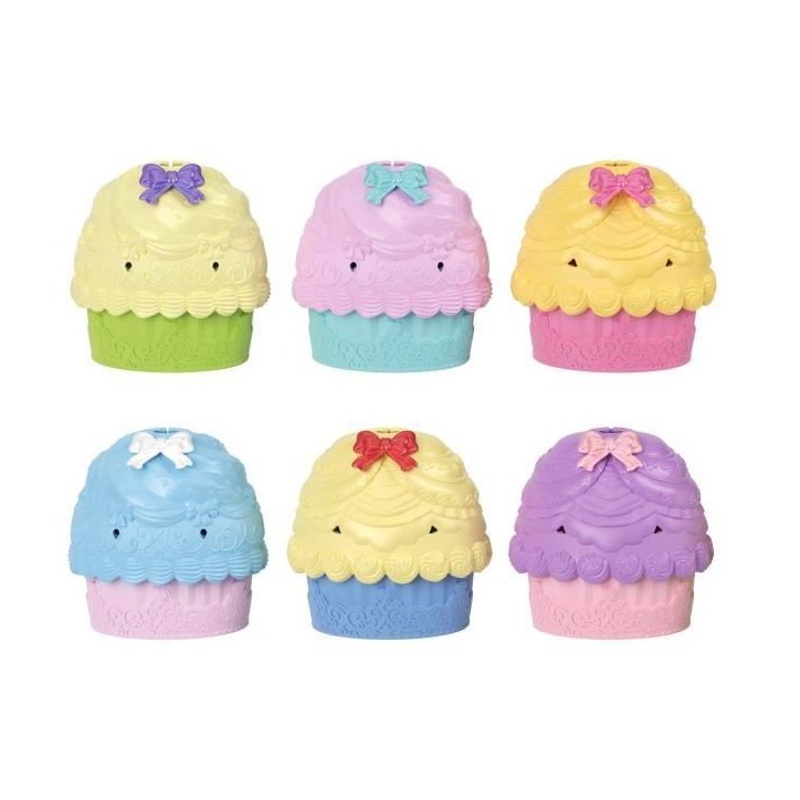 Princesses Disney - Petite poupée Cupcake Doll Reveal avec 5 surprises - Disney Princess - JFG78 Princesses Disney - Petite poupée Cupcake Doll Reveal avec 5 surprises - Disney Princess - JFG78