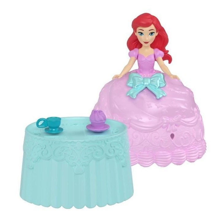 Princesses Disney - Petite poupée Cupcake Doll Reveal avec 5 surprises - Disney Princess - JFG78 Princesses Disney - Petite poupée Cupcake Doll Reveal avec 5 surprises - Disney Princess - JFG78