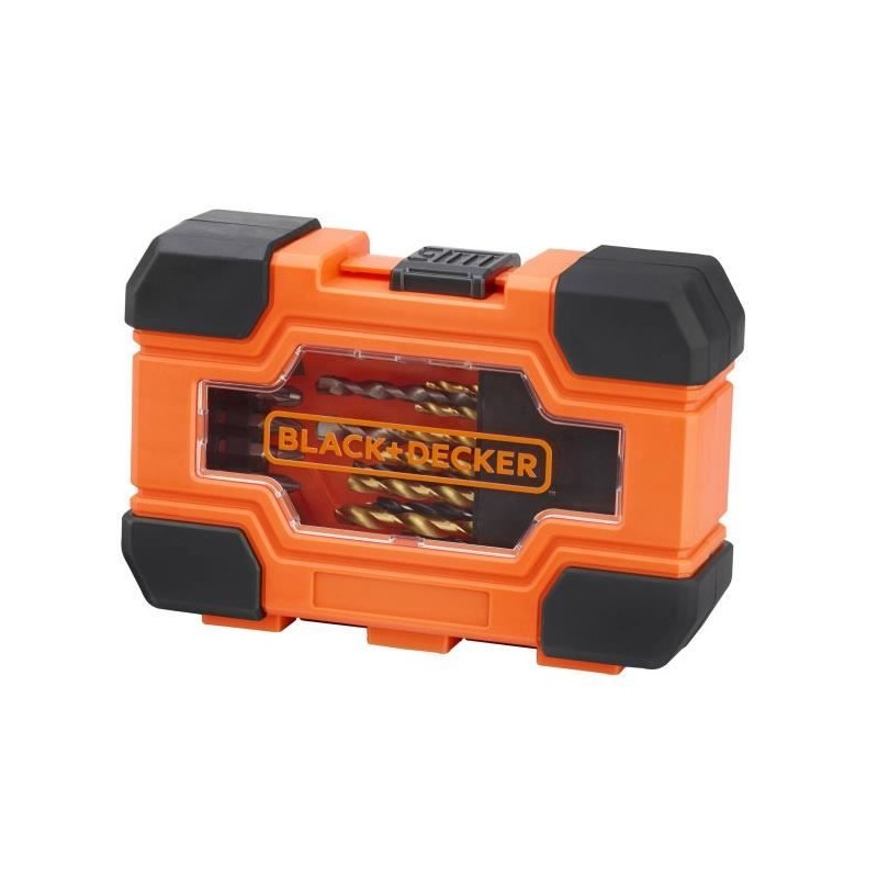 Coffret perçage et vissage - BLACK+DECKER - A7235-XJ - 27 accessoires Coffret perçage et vissage - BLACK+DECKER - A7235-XJ - 27 accessoires