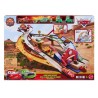 Cars - Piste de Course Rescue Road - Coffret de quatre véhicules - Di