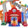 Cars - Piste de Course Rescue Road - Coffret de quatre véhicules - Di
