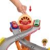 Cars - Piste de Course Rescue Road - Coffret de quatre véhicules - Di