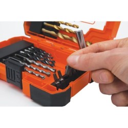 Coffret perçage et vissage - BLACK+DECKER - A7235-XJ - 27 accessoires