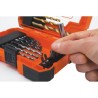 Coffret perçage et vissage - BLACK+DECKER - A7235-XJ - 27 accessoires