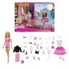 Barbie - Calendrier de l'Avent - Avec 24 pieces et accessoires - Barb