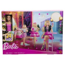 Barbie - Calendrier de l'Avent - Avec 24 pieces et accessoires - Barb