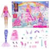 Barbie - Calendrier de l'Avent - Avec poupée mode et 24 surprises -