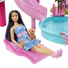 Barbie - Coffret Piscine de Reve - Toboggan et jacuzzi - Plus de 20 a