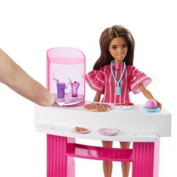Barbie - Coffret Piscine de Reve - Toboggan et jacuzzi - Plus de 20 a