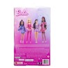 Barbie - Poupée Deluxe Style - Robe coupe boule corail métallisé -