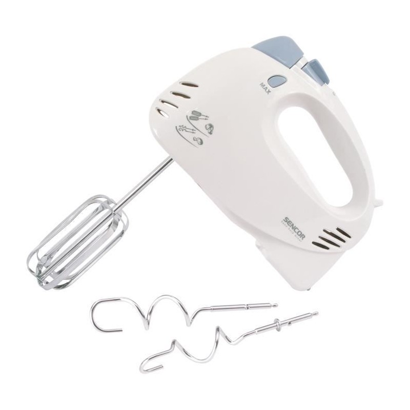 Batteur a main - SENCOR - SHM 5203-EUE3 - 400 W - 5 vitesses et Turbo Batteur a main - SENCOR - SHM 5203-EUE3 - 400 W - 5 vitesses et Turbo