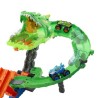 Hot Wheels - Monster Trucks - Coffret Piste Dragon Sharks vs. Dinos -
