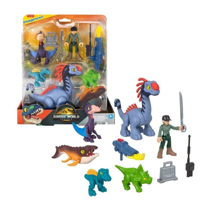 Multi-pack de figurines de dinosaures IMAGINEXT Multi-pack de figurines de dinosaures IMAGINEXT