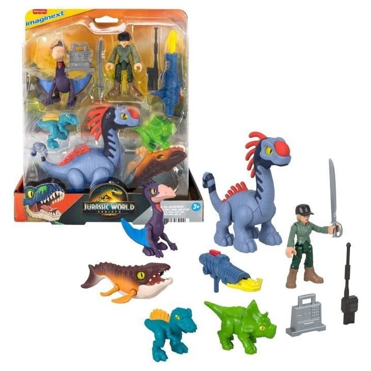 Multi-pack de figurines de dinosaures IMAGINEXT